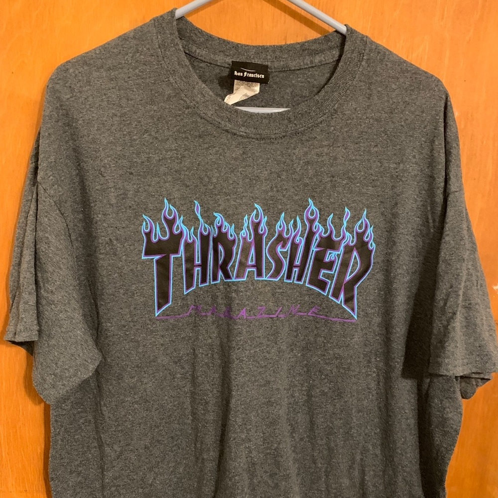 Gray XL Thrasher Tee